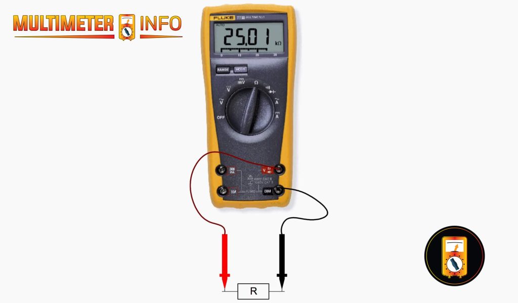 How to measure resistance with multimeter?