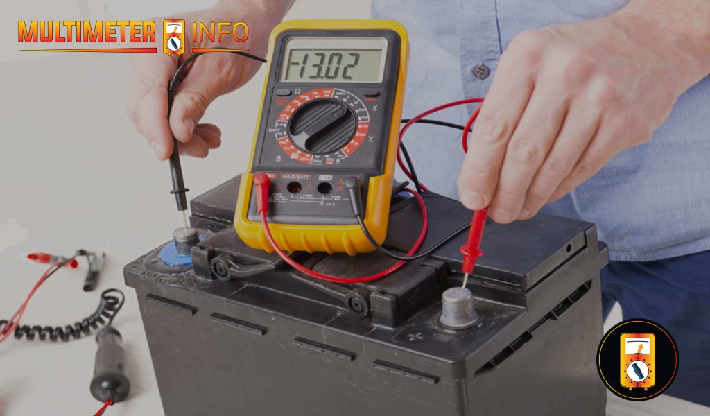 How to test a battery with a multimeter?