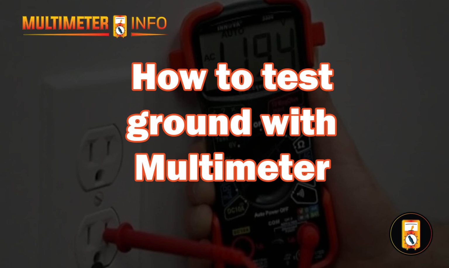 How To Test Ground With Multimeter Multimeterinfo