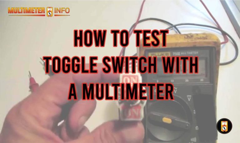 How To Test A Toggle Switch With A Multimeter