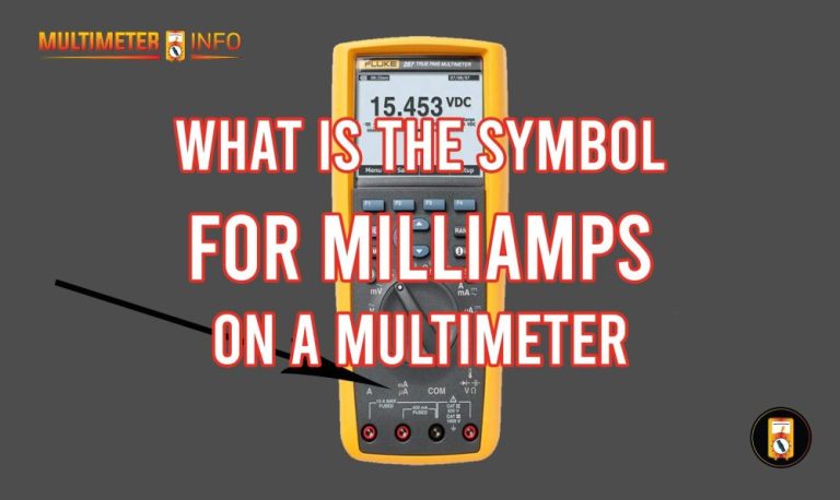 What is the Symbol for Milliamps on a Multimeter