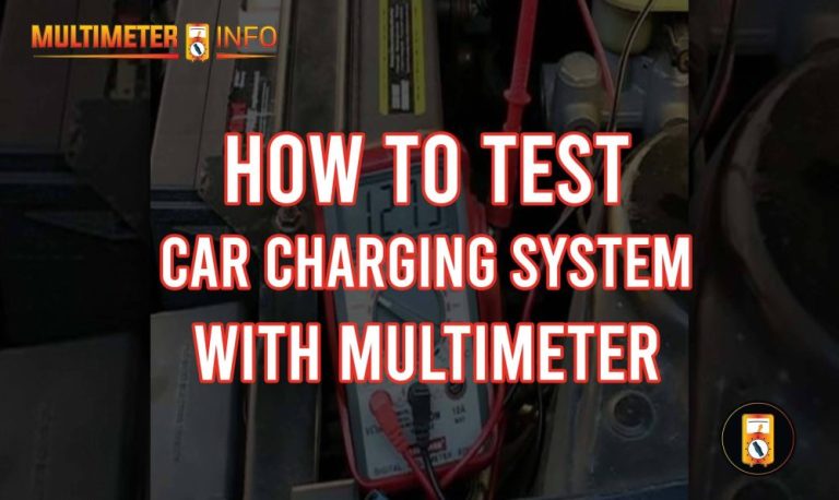 How To Test Car Charging System With Multimeter