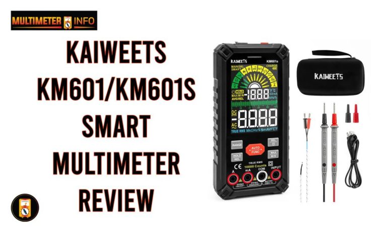 KAIWEETS KM601/KM601S Smart Multimeter Review