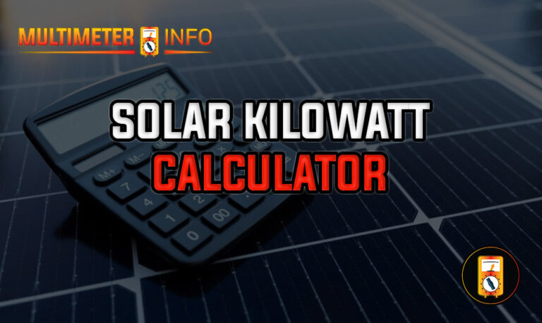 Solar Kilowatt Calculator