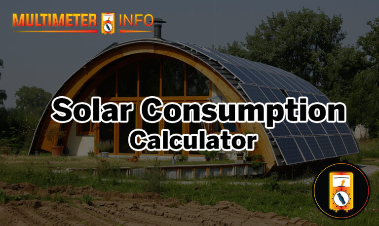 Solar Consumption Calculator