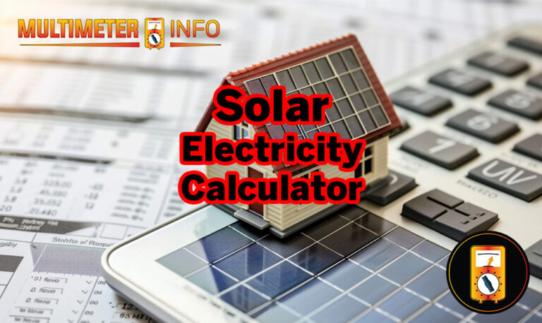 Solar Electricity Calculator