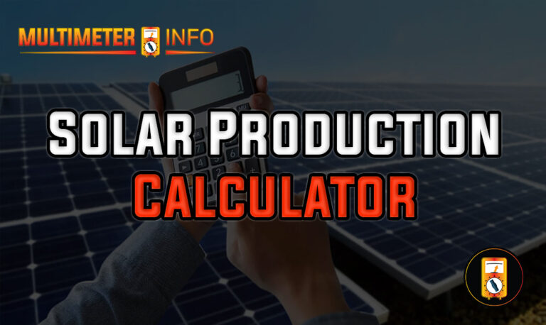 Solar Production Calculator